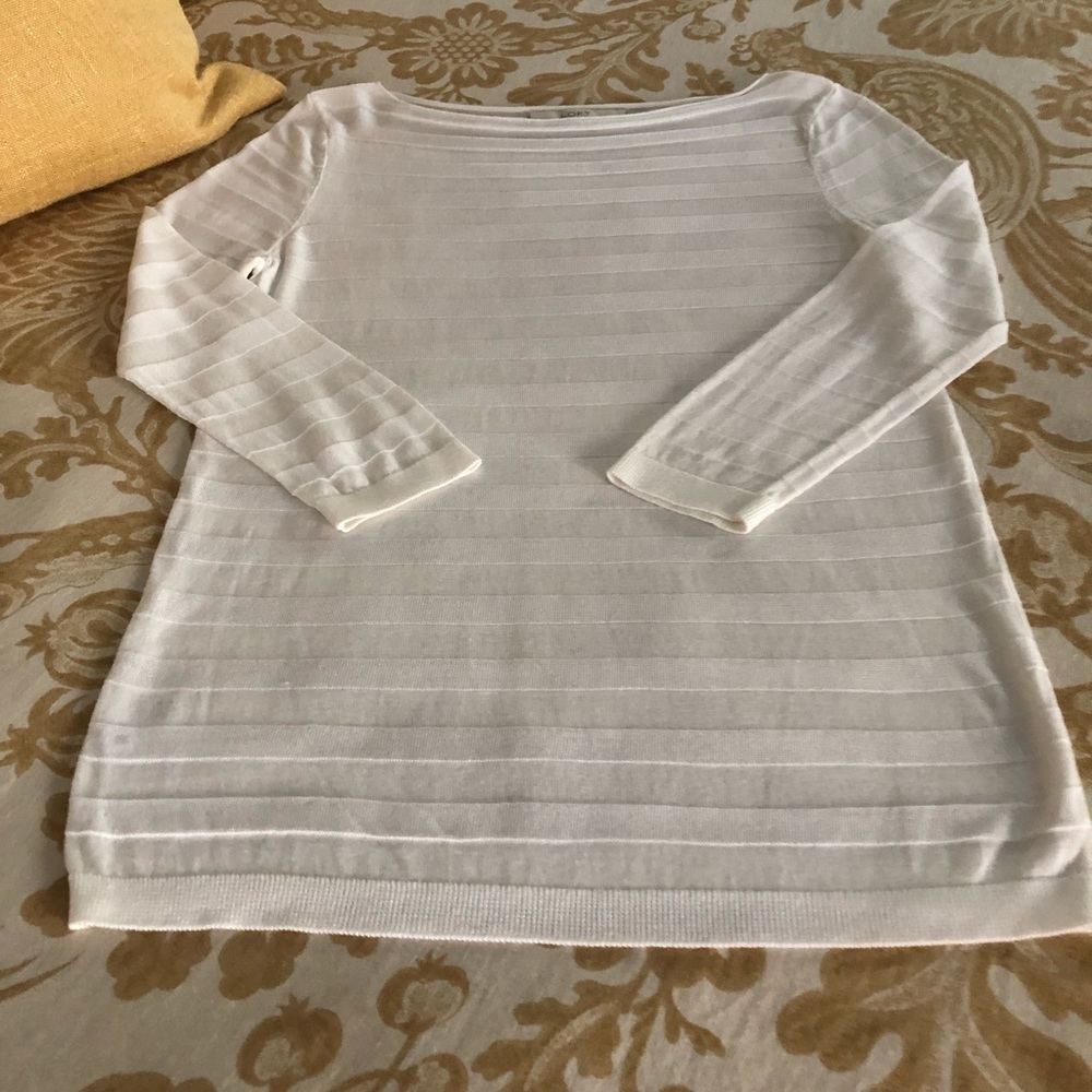 LOFT lightweight boatneck sweater